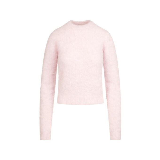 BRUSHED ALPACA CREWNECK SWEATER