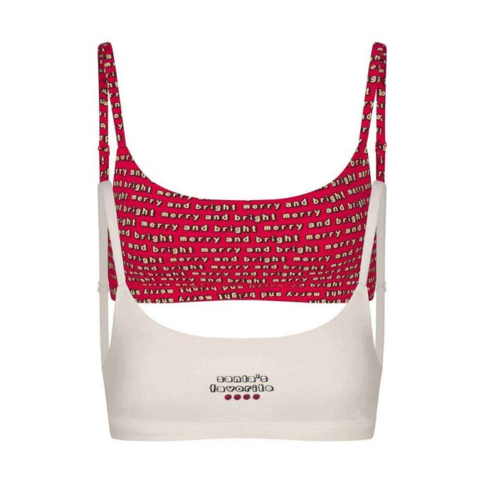 CACTUS PLANT FLEA MARKET X SKIMS COTTON JERSEY SCOOP BRALETTE 2-PACK