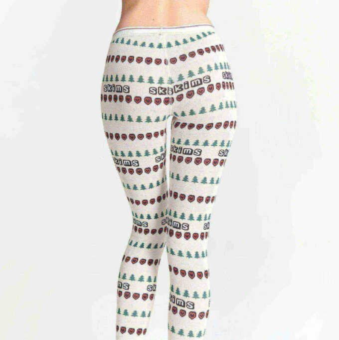 CACTUS PLANT FLEA MARKET X SKIMS COTTON RIB HENLEY AND LEGGING SET