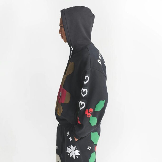 CACTUS PLANT FLEA MARKET X SKIMS HEAVYWEIGHT FLEECE MENS RELAXED ZIP UP HOODIE