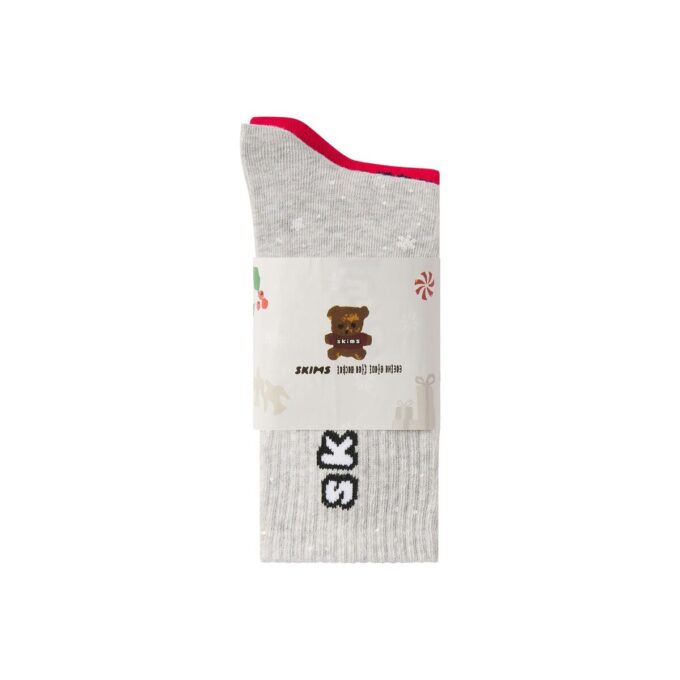 CACTUS PLANT FLEA MARKET X SKIMS RIBBED CREW SOCK 2-PACK