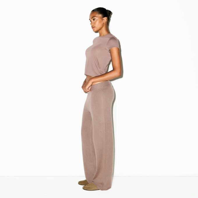 CASHMERE WIDE LEG PANT CASHMERE WIDE LEG PANT