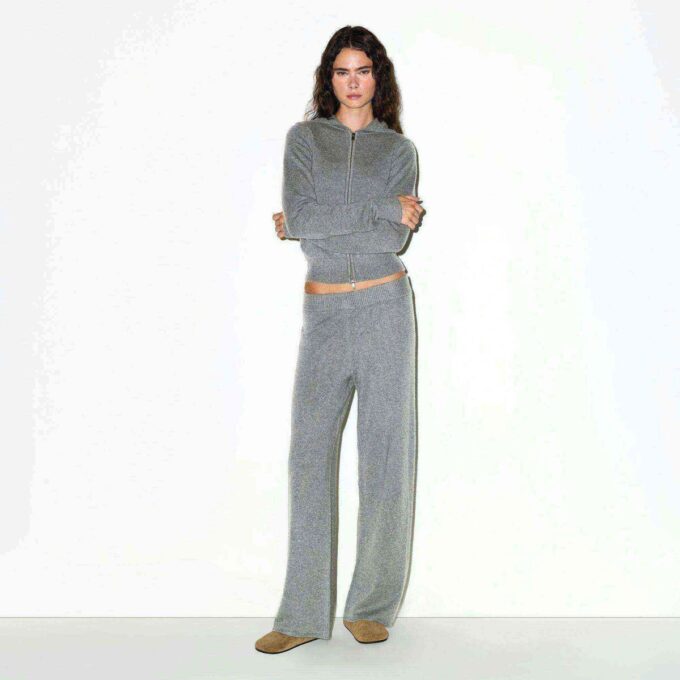 CASHMERE WIDE LEG PANT CASHMERE WIDE LEG PANT