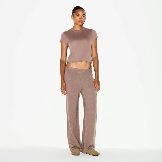 CASHMERE WIDE LEG PANT CASHMERE WIDE LEG PANT