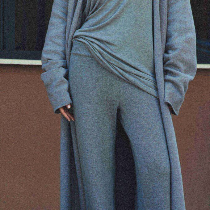 CASHMERE WIDE LEG PANT CASHMERE WIDE LEG PANT