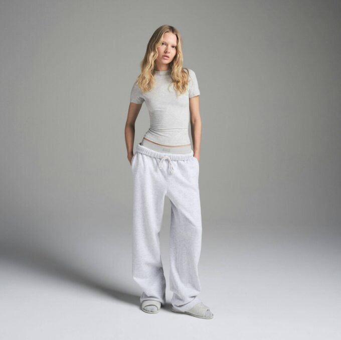 COTTON FLEECE CLASSIC STRAIGHT LEG PANT