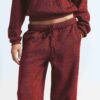 COTTON FLEECE CLASSIC STRAIGHT LEG PANT