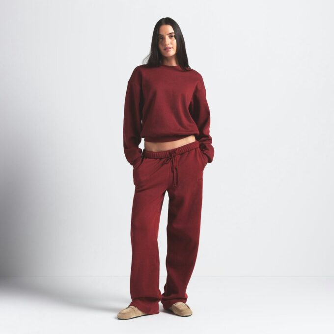 COTTON FLEECE CLASSIC STRAIGHT LEG PANT