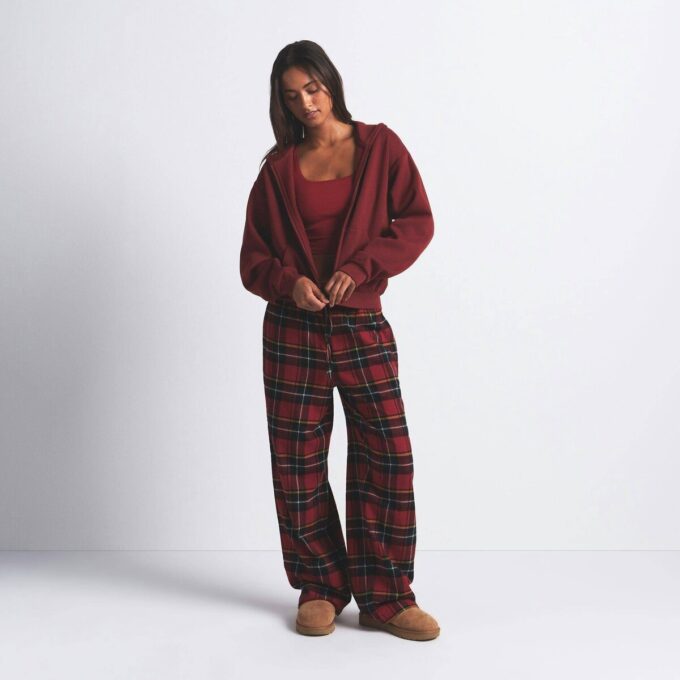 COTTON FLEECE CLASSIC ZIP UP HOODIE