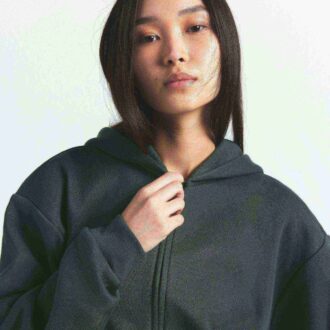 COTTON FLEECE CLASSIC ZIP UP HOODIE