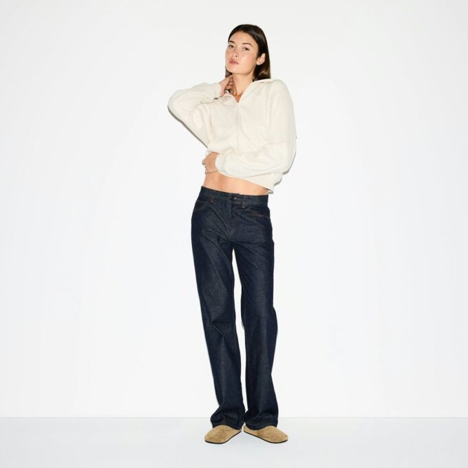 COTTON FLEECE CLASSIC ZIP UP HOODIE