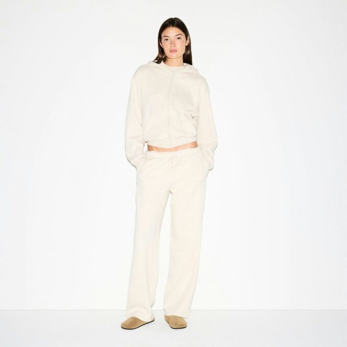 COTTON FLEECE CLASSIC ZIP UP HOODIE