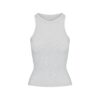 COTTON JERSEY CREW NECK TANK