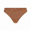 COTTON JERSEY DIPPED THONG