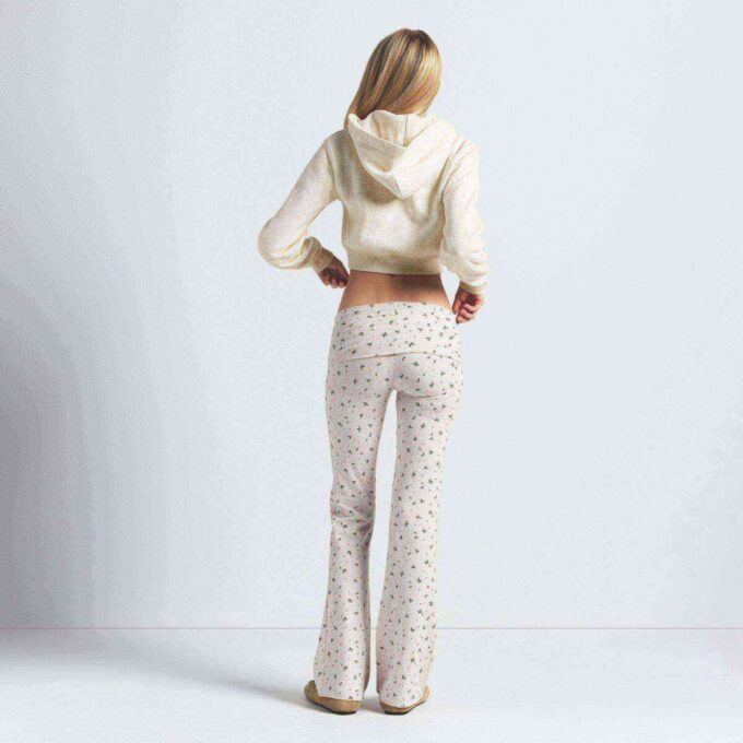 COTTON JERSEY FOLDOVER PANT COTTON JERSEY FOLDOVER PANT