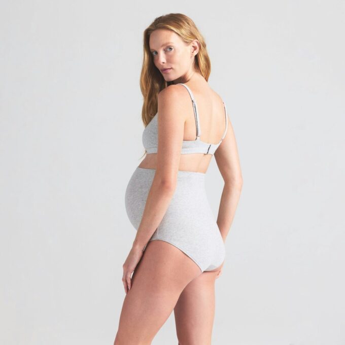 COTTON JERSEY MATERNITY HIGH-WAISTED BRIEF COTTON JERSEY MATERNITY HIGH-WAISTED BRIEF