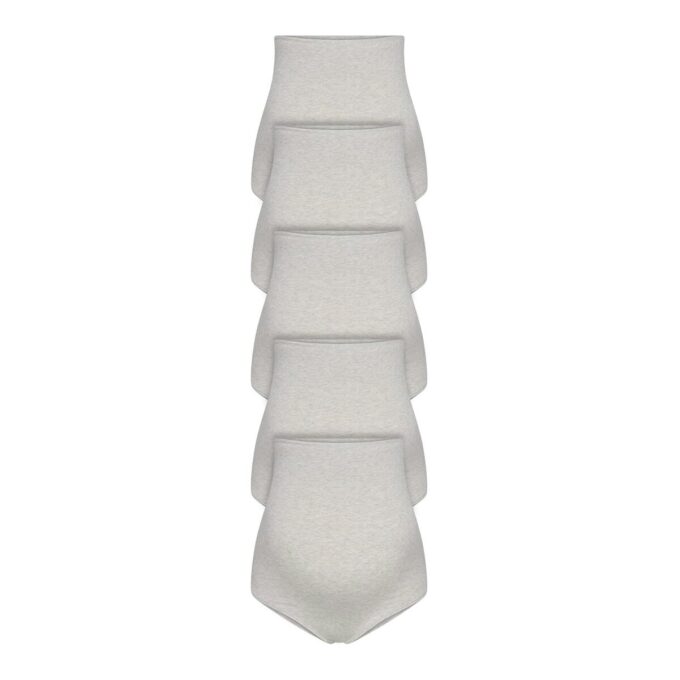 COTTON JERSEY MATERNITY HIGH-WAISTED BRIEF 5-PACK COTTON JERSEY MATERNITY HIGH-WAISTED BRIEF 5-PACK