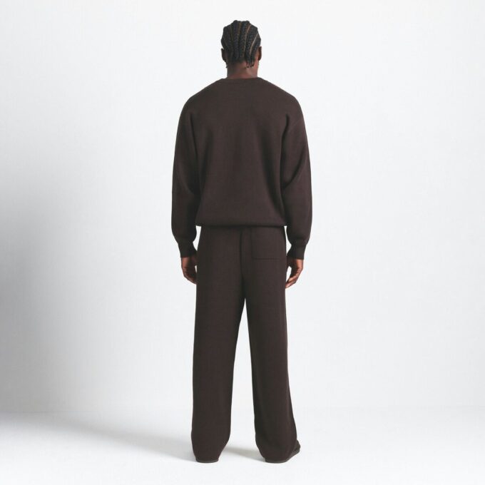COTTON KNIT MENS STRAIGHT LEG PANT