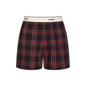 COTTON POPLIN MENS LOGO BAND BOXER