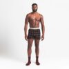 COTTON POPLIN MENS LOGO BAND BOXER