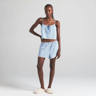 COTTON POPLIN SLEEP CAMI