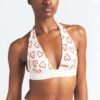 COTTON RIB HALTER BRALETTE COTTON RIB HALTER BRALETTE
