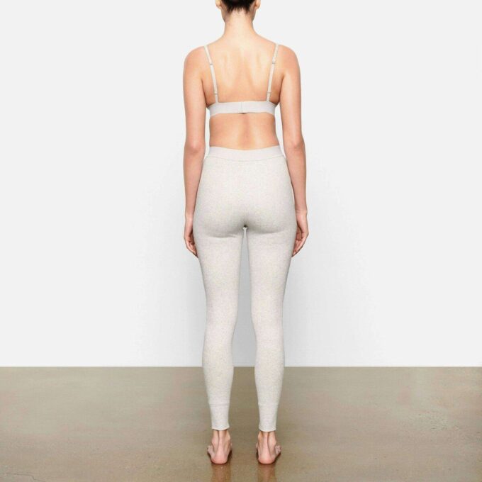 COTTON RIB LEGGING