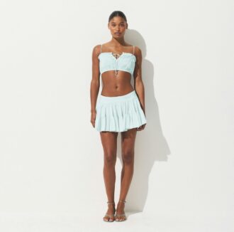 COTTON VOILE MINI SKIRT COTTON VOILE MINI SKIRT