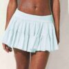 COTTON VOILE MINI SKIRT