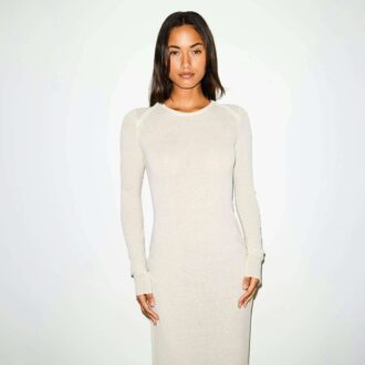 FEATHERWEIGHT CASHMERE LONG DRESS