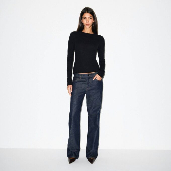 FEATHERWEIGHT CASHMERE LONG SLEEVE TOP FEATHERWEIGHT CASHMERE LONG SLEEVE TOP