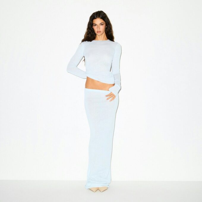 FEATHERWEIGHT CASHMERE LONG SLEEVE TOP FEATHERWEIGHT CASHMERE LONG SLEEVE TOP