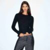 FEATHERWEIGHT CASHMERE LONG SLEEVE TOP FEATHERWEIGHT CASHMERE LONG SLEEVE TOP