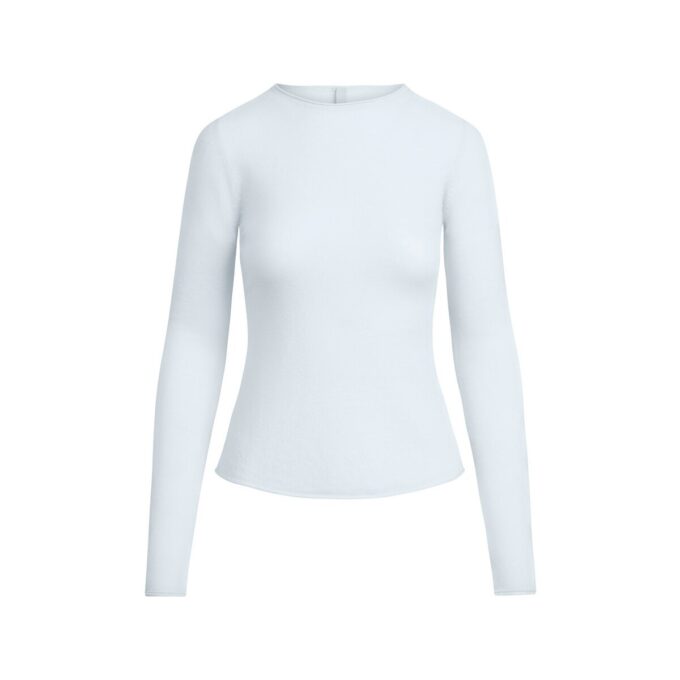 FEATHERWEIGHT CASHMERE LONG SLEEVE TOP FEATHERWEIGHT CASHMERE LONG SLEEVE TOP