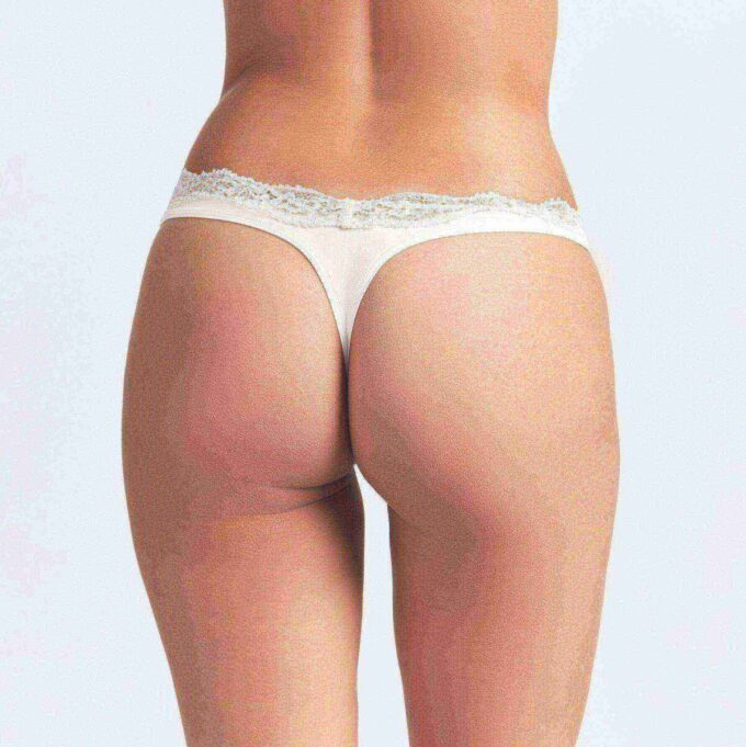 FITS EVERYBODY LACE DIPPED THONG 5-PACK