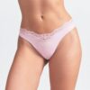 FITS EVERYBODY LACE DIPPED THONG 5-PACK