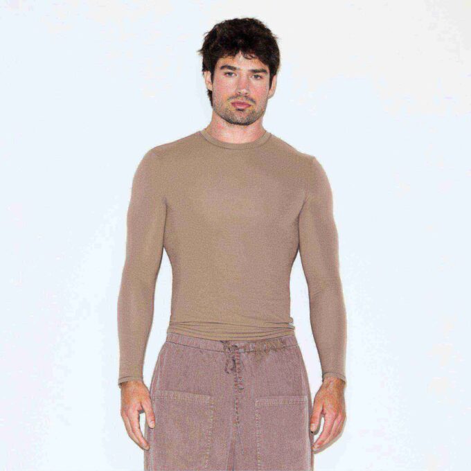 FITS EVERYBODY MENS SLIM LONG SLEEVE T-SHIRT