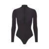 FITS EVERYBODY ZIP FRONT BODYSUIT FITS EVERYBODY ZIP FRONT BODYSUIT