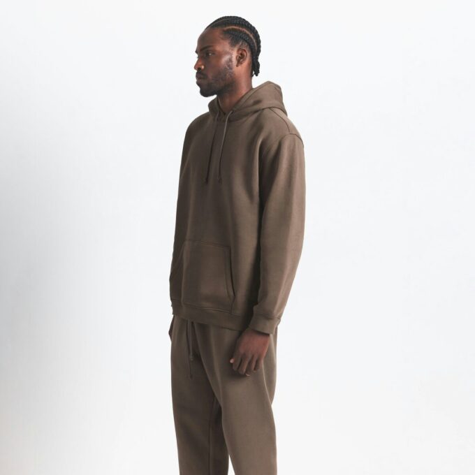 FLEECE LOUNGE MENS CLASSIC HOODIE FLEECE LOUNGE MENS CLASSIC HOODIE