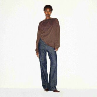 HEAVY COTTON OVERSIZED LONG SLEEVE T-SHIRT