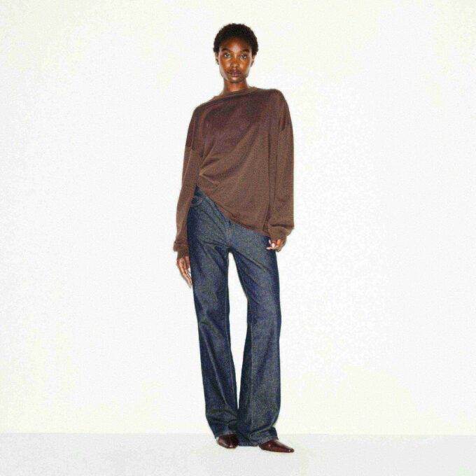 HEAVY COTTON OVERSIZED LONG SLEEVE T-SHIRT HEAVY COTTON OVERSIZED LONG SLEEVE T-SHIRT