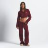 HEAVY FLANNEL CROPPED SLEEP SET HEAVY FLANNEL CROPPED SLEEP SET