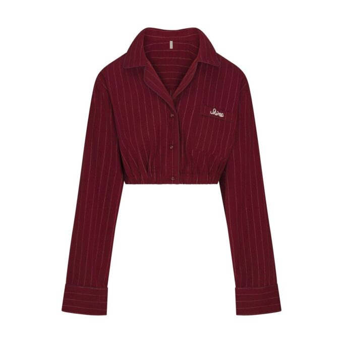 HEAVY FLANNEL CROPPED SLEEP SET HEAVY FLANNEL CROPPED SLEEP SET