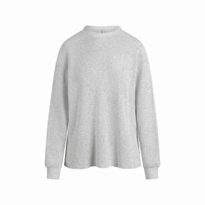 HEAVY WAFFLE OVERSIZED CREWNECK HEAVY WAFFLE OVERSIZED CREWNECK
