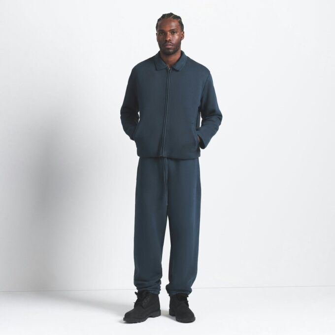 HEAVYWEIGHT FLEECE MENS SHERPA-LINED ZIP UP JACKET HEAVYWEIGHT FLEECE MENS SHERPA-LINED ZIP UP JACKET