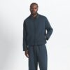HEAVYWEIGHT FLEECE MENS SHERPA-LINED ZIP UP JACKET HEAVYWEIGHT FLEECE MENS SHERPA-LINED ZIP UP JACKET