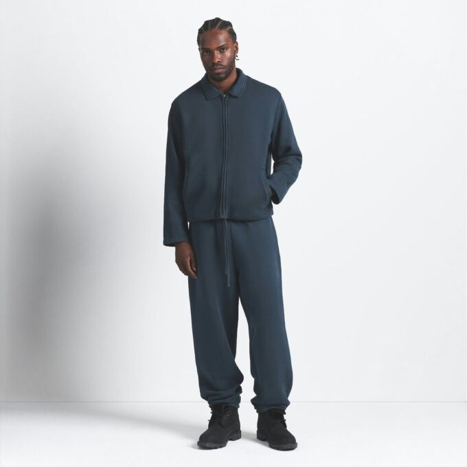 HEAVYWEIGHT FLEECE MENS SHERPA-LINED ZIP UP JACKET HEAVYWEIGHT FLEECE MENS SHERPA-LINED ZIP UP JACKET