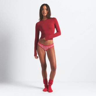 LIGHTWEIGHT COTTON LACE BRIEF 10-PACK