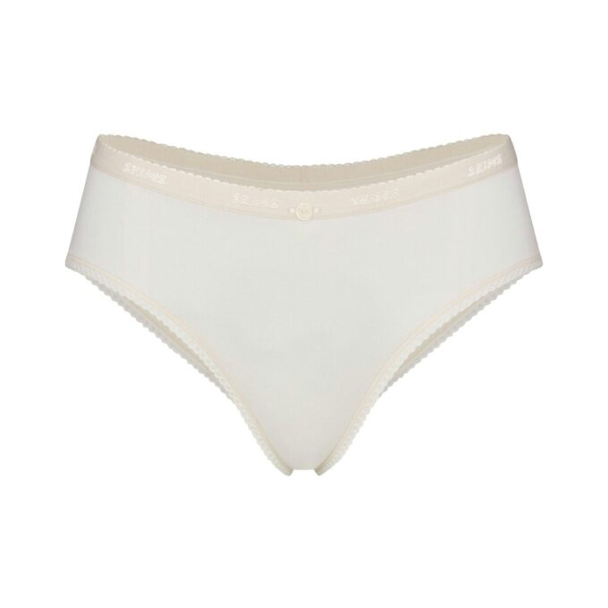 LIGHTWEIGHT COTTON LOGO PICOT HIPSTER LIGHTWEIGHT COTTON LOGO PICOT HIPSTER