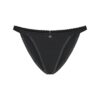 LIGHTWEIGHT COTTON LOGO PICOT STRING BIKINI LIGHTWEIGHT COTTON LOGO PICOT STRING BIKINI